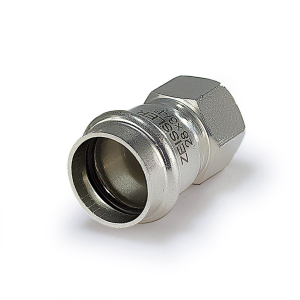 Муфта 54mm*2 с внутренней резьбой из нержавеющей стали  12/4