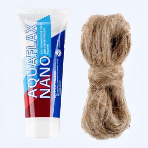 AguaflaxNano   набор  паста  туба  270гр+40гр лен  ЕВРО   10шт