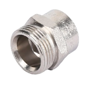 Переходник никелированный 1/2 x 3/4", "евроконус" (ZEISSLER)  200/10